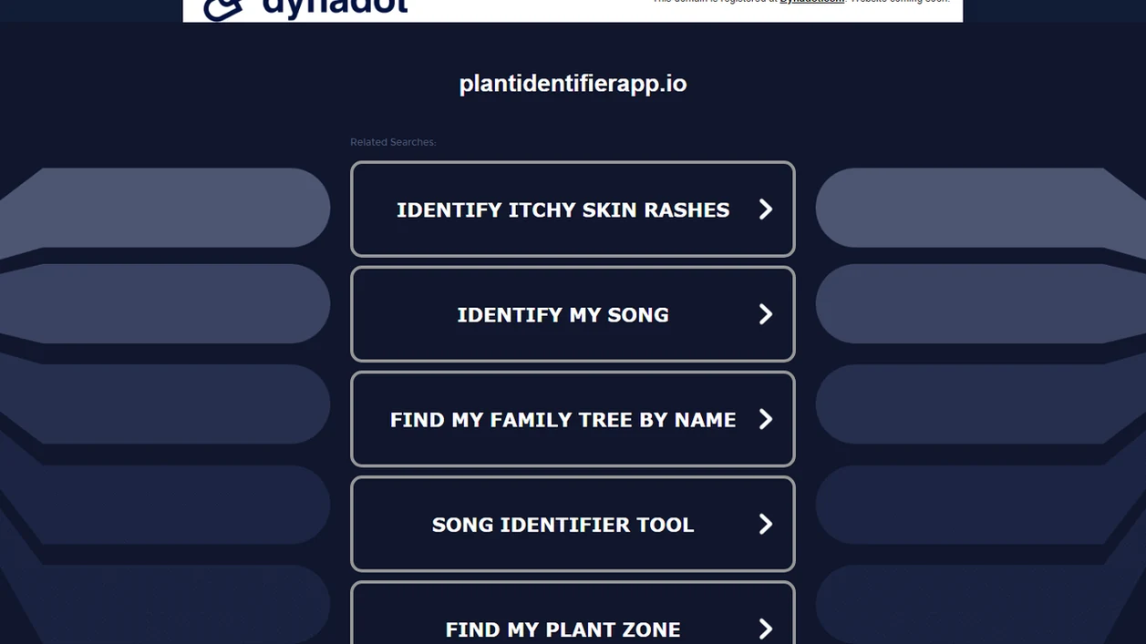 PlantApp app interface screenshot